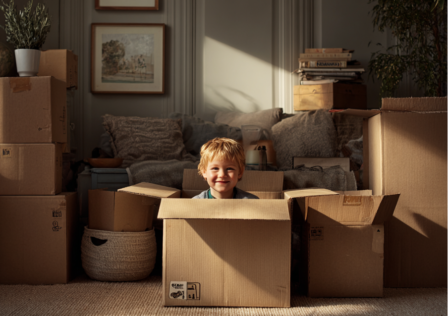 Umzug mit Kindern: So meisterst du den Neustart stressfrei und gestärkt