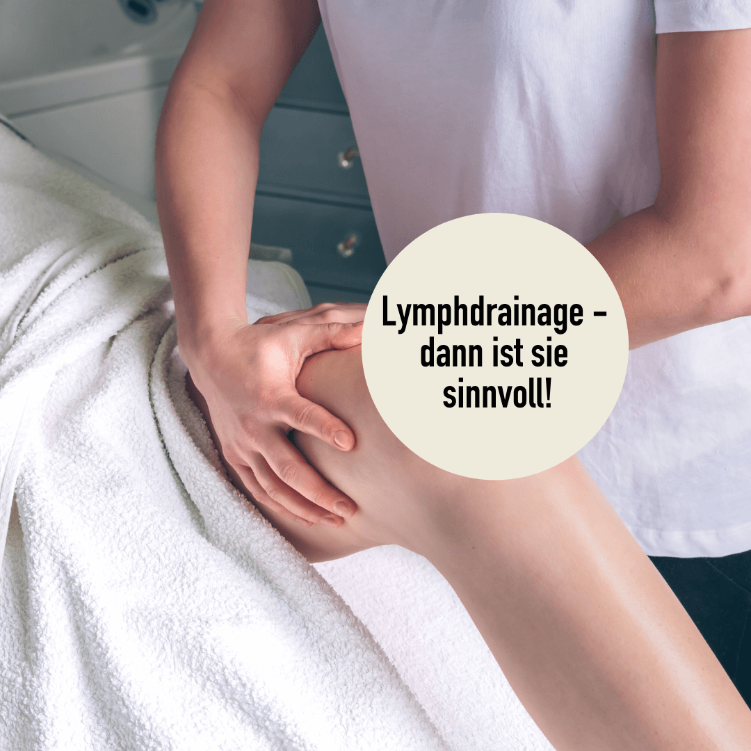 Lymphdrainage? Ist es wichtig?