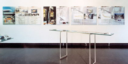 Ausstellungstafeln, Fotoausbelichtung, Alu