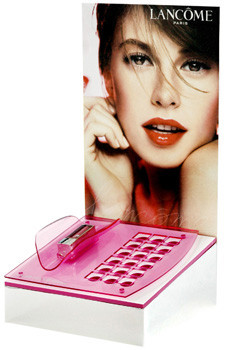 Promo-Möbel, Korpusbau Deco-Bloc/Silberfolie, gestanzt, Crowner, Endmontage mit beigestellter PVC-Form