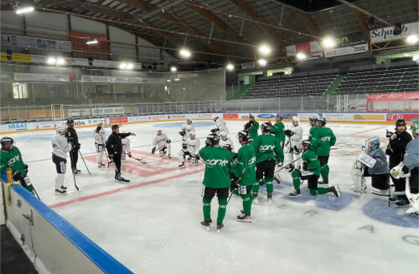 Der EHCO zurück auf dem Eis