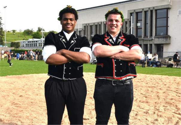 Zwei Solothurner Kränze in Ettingen