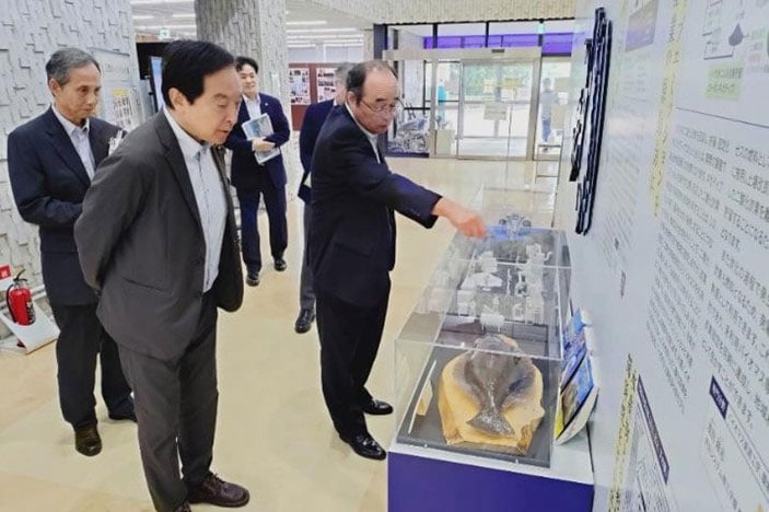 輿水復興副大臣の福島県訪問（令和７年７月31日）