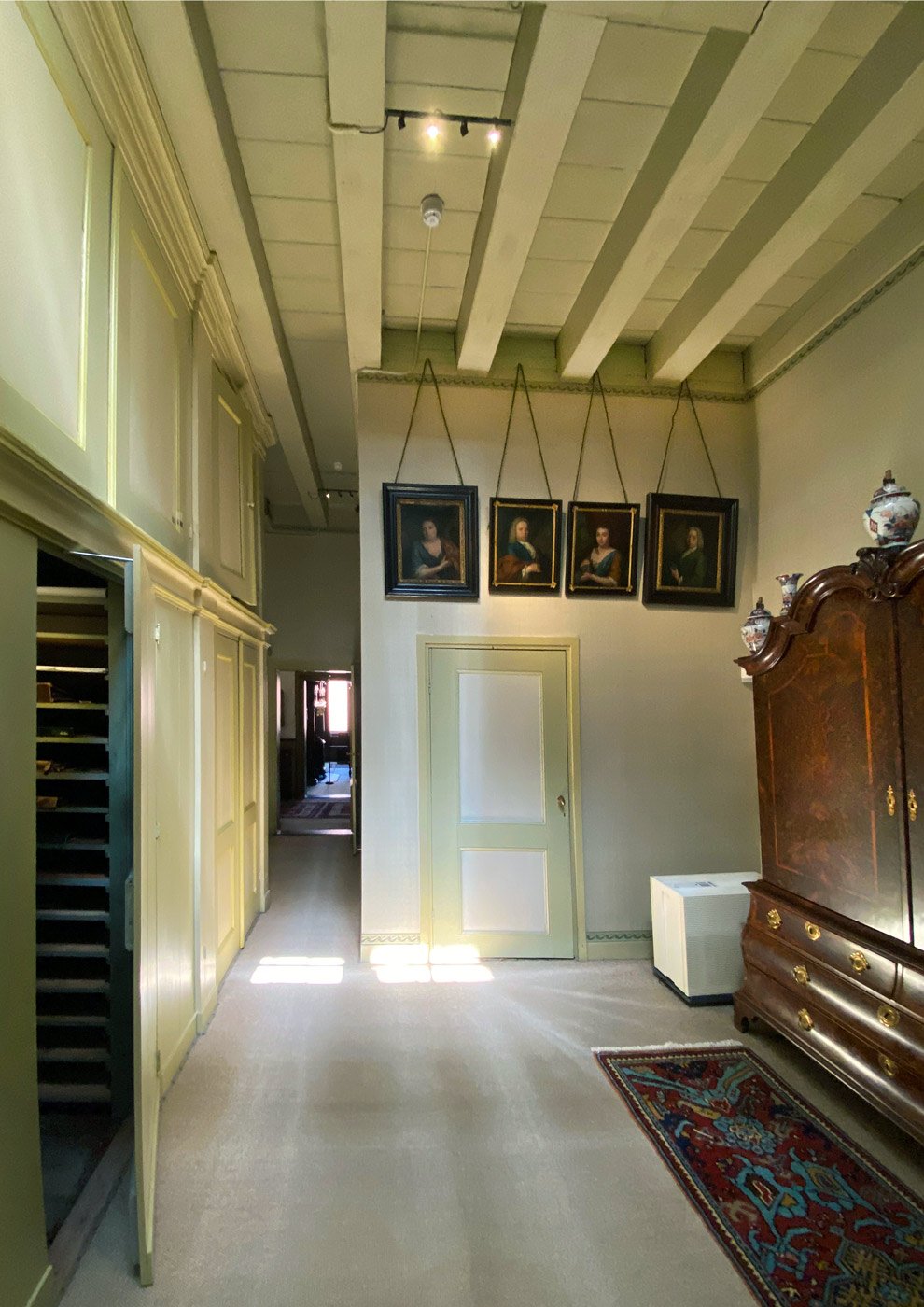 Behangreconstructie Tussenkamer Huis van Gijn