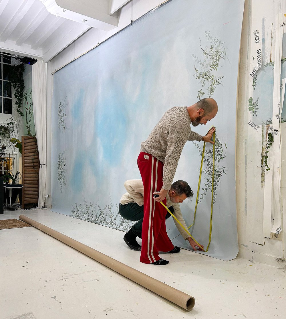 Continue meten om te zorgen dat het exact op maat is 