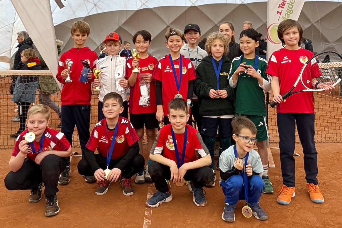 Erfolgreiches Heimturnier für das Juniorteam des 1. TC Magdeburg