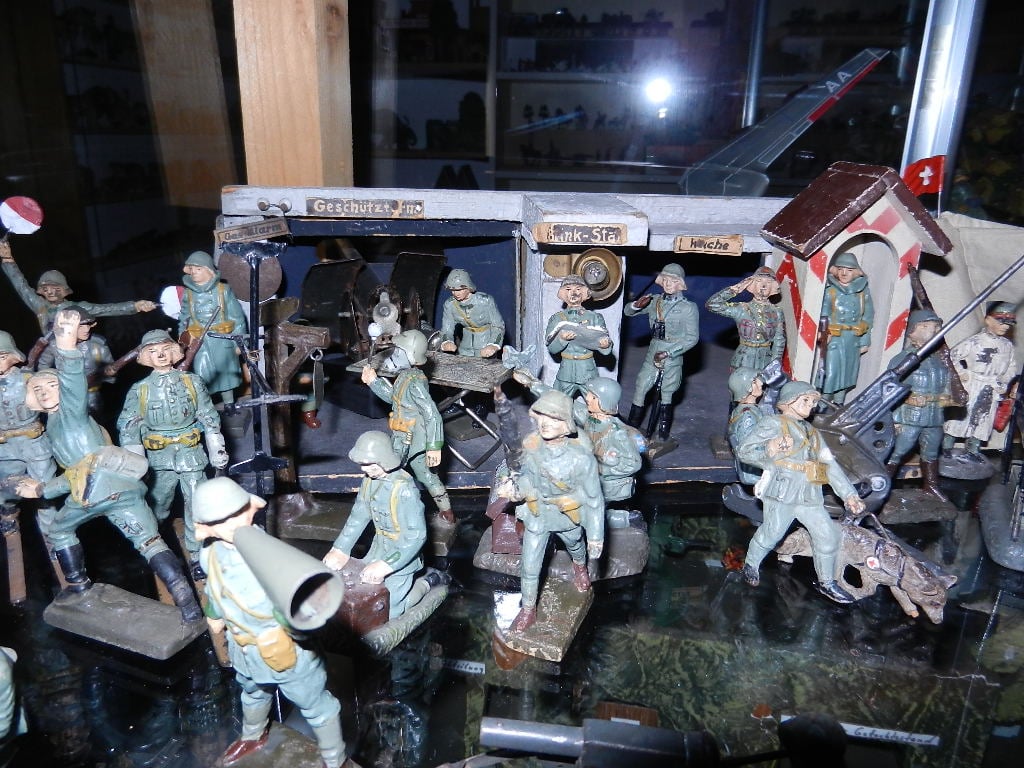 Gefechtsstand Elastolin Lineol