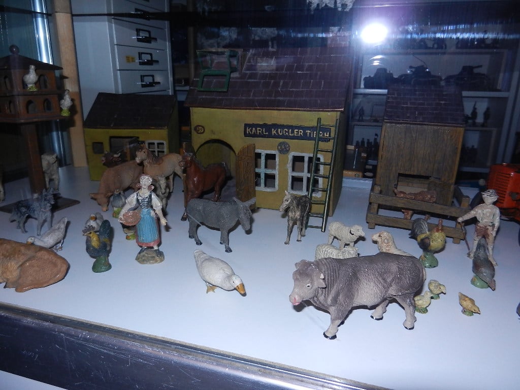 Elastolin und Lineol Bauernhof