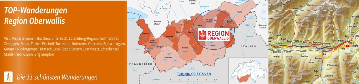 Schönste Wallisser Wanderung? 33 Wanderungen zur Auswahl!