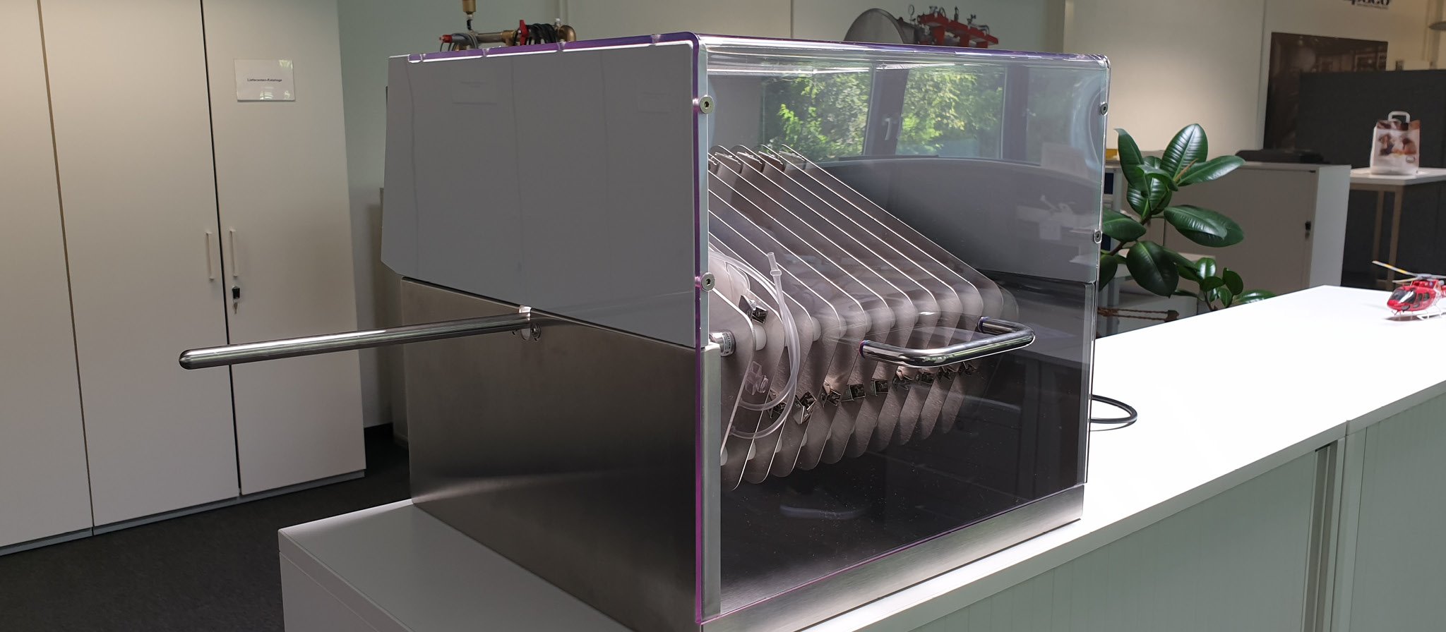 Maschinen-Verkleidung aus PP transparent PET