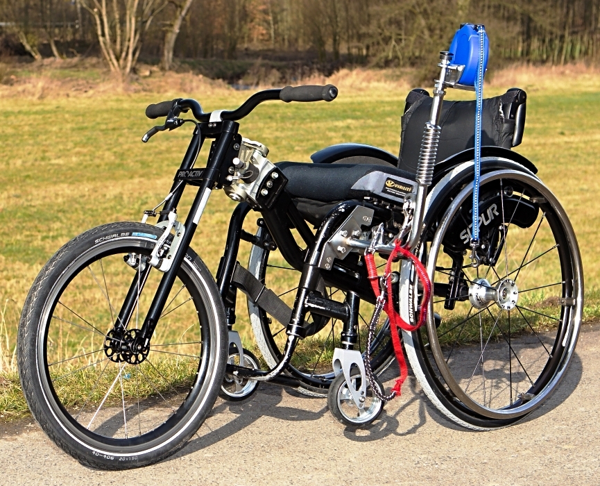 Hundeleinenhalter für 2 Hunde mit einhändiger Schnellentriegelung