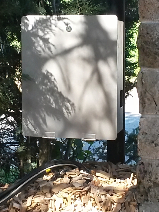 Edelstahl Schutzgehäuse für Torantriebssteuerung