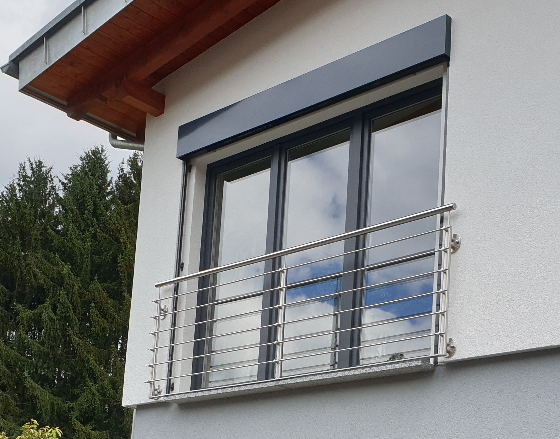 Französischer Balkon Edelstahl