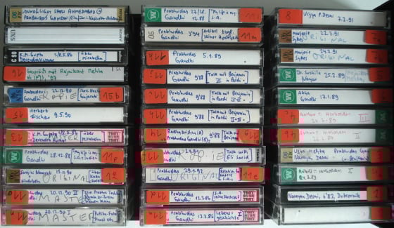 300 Audio Cassettes on Mahatma Gandhi, India and India's independence movement