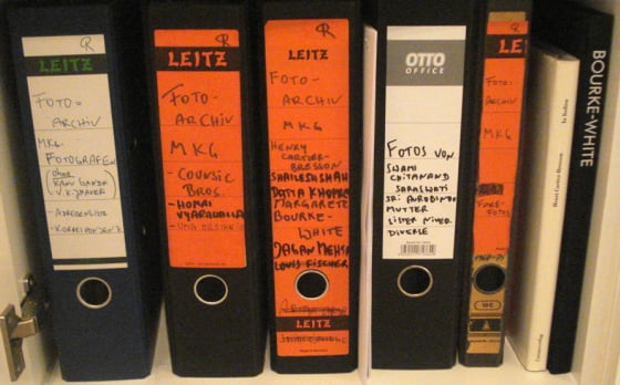 46 lever-arch files with c. 4600 modern prints and 1000 repro-negatives of Mahatma Gandhi from various sources