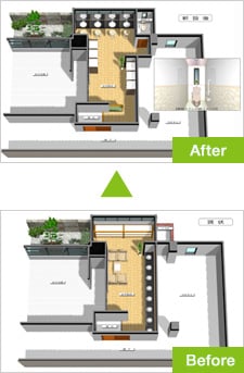 北神戸ゴルフ場トイレ（内装）