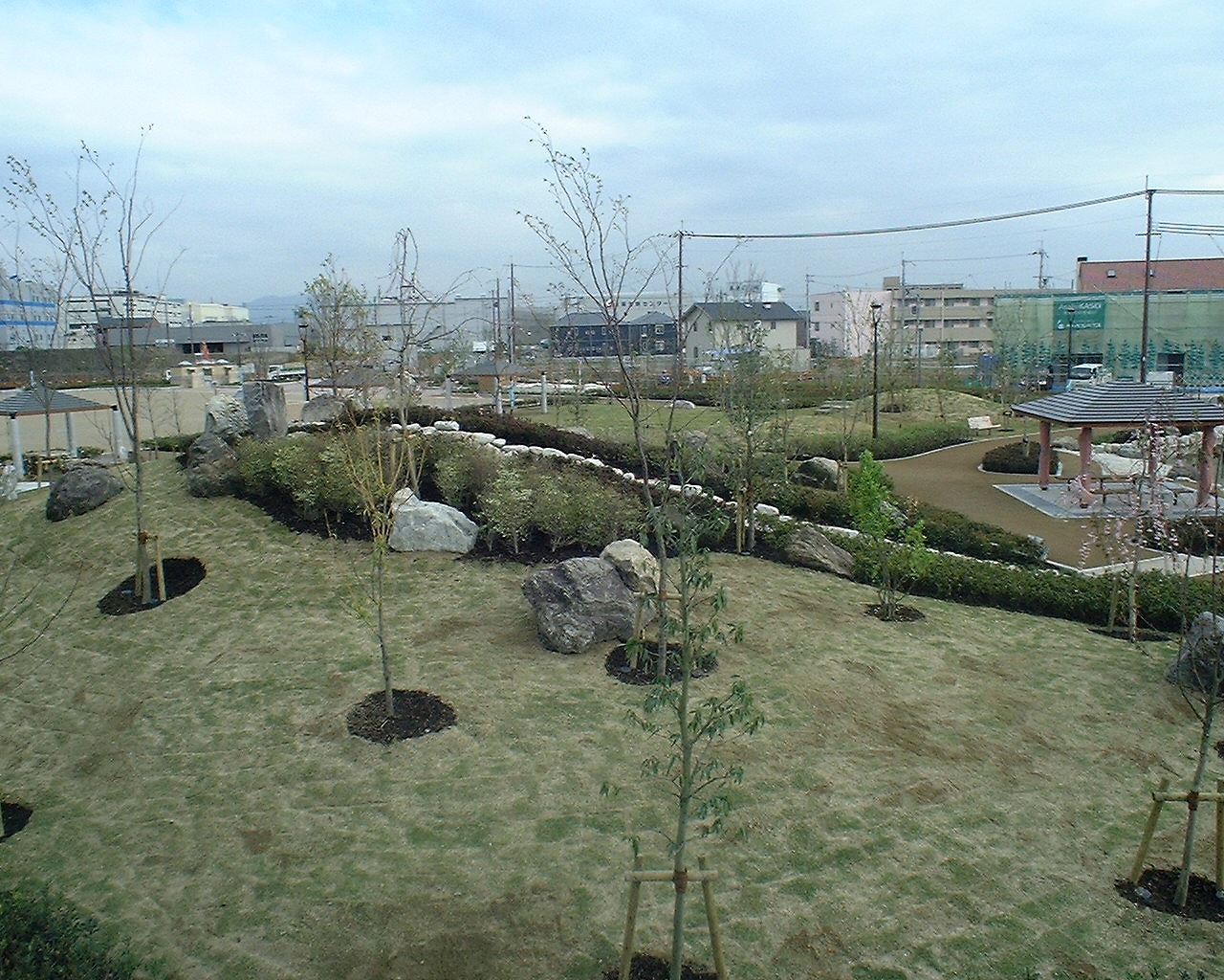 茨木市島地区1号公園(大阪府茨木市)