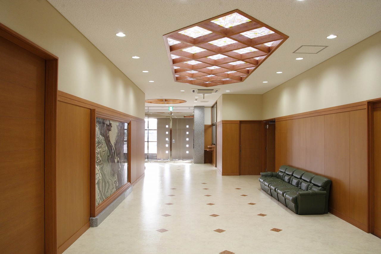 イベントホール S造内観(鳥取県琴浦町)