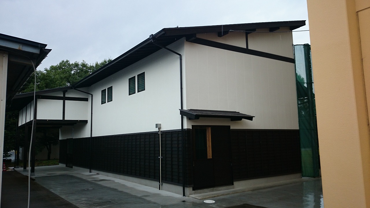 弓道場新築(鳥取県倉吉市)