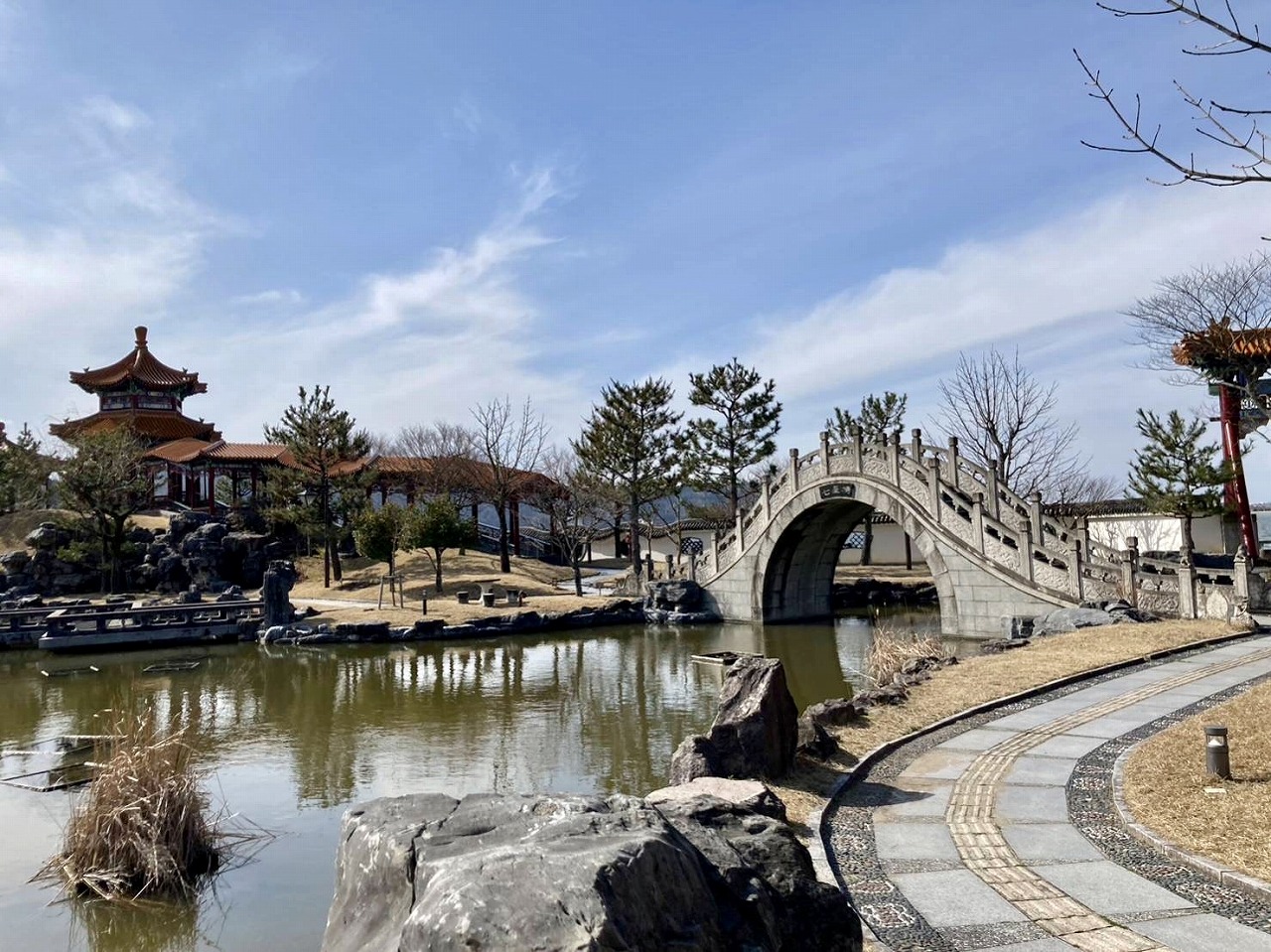 中国庭園建設事業(鳥取県湯梨浜町)