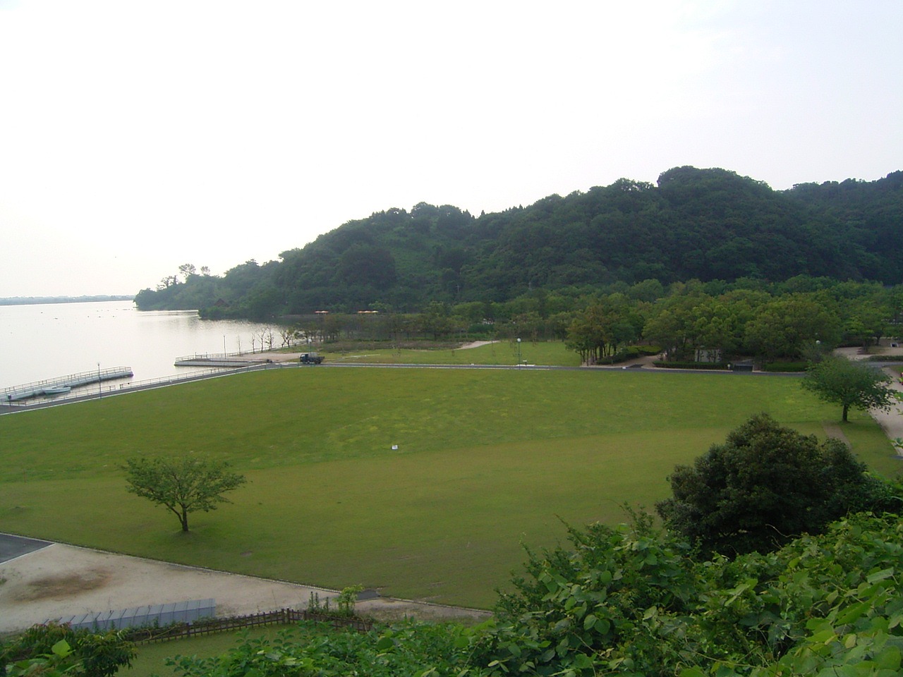 東郷湖羽合臨海公園地盤沈下対策(鳥取県湯梨浜町