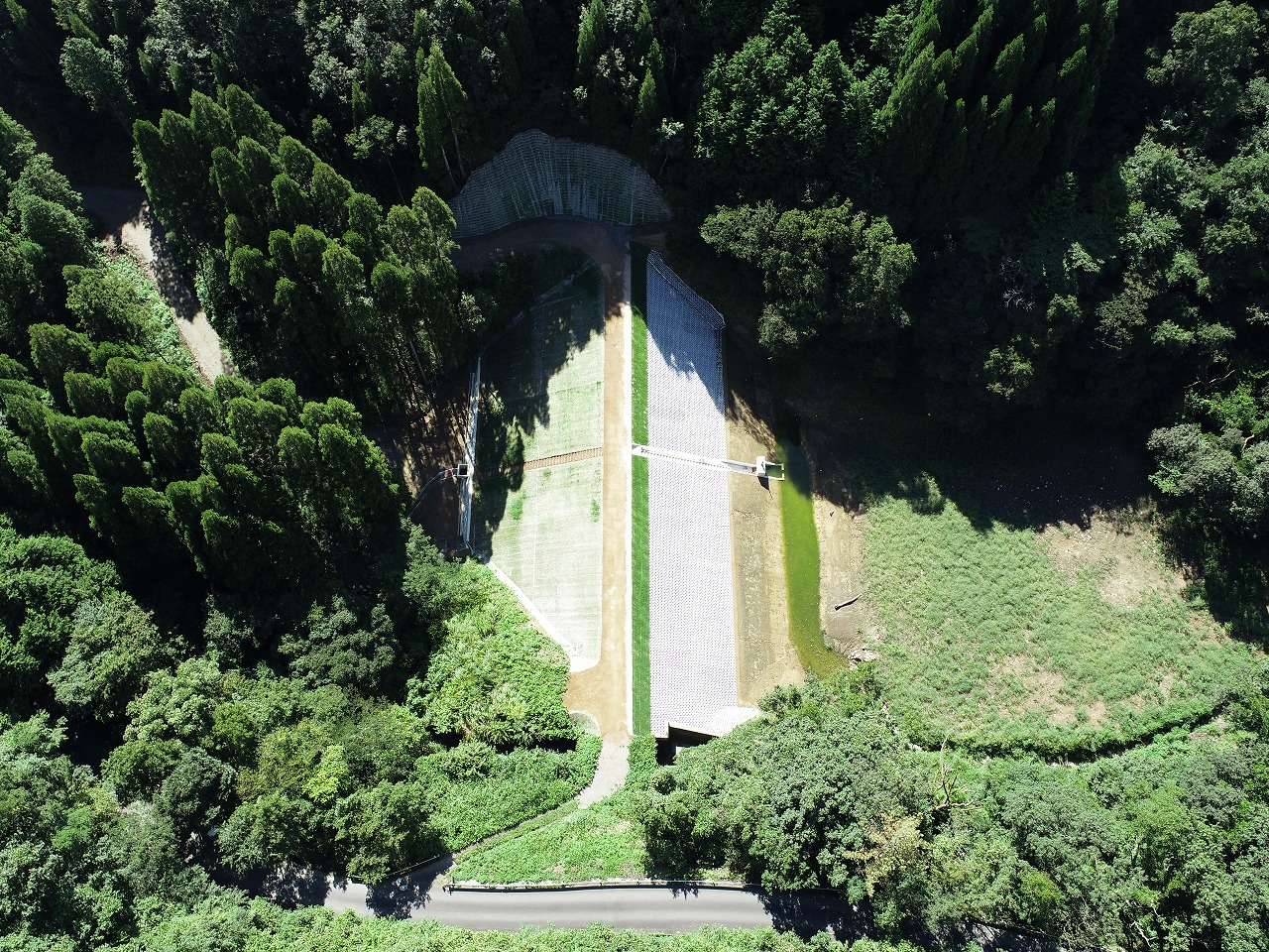 般若ため池改修(鳥取県倉吉市)