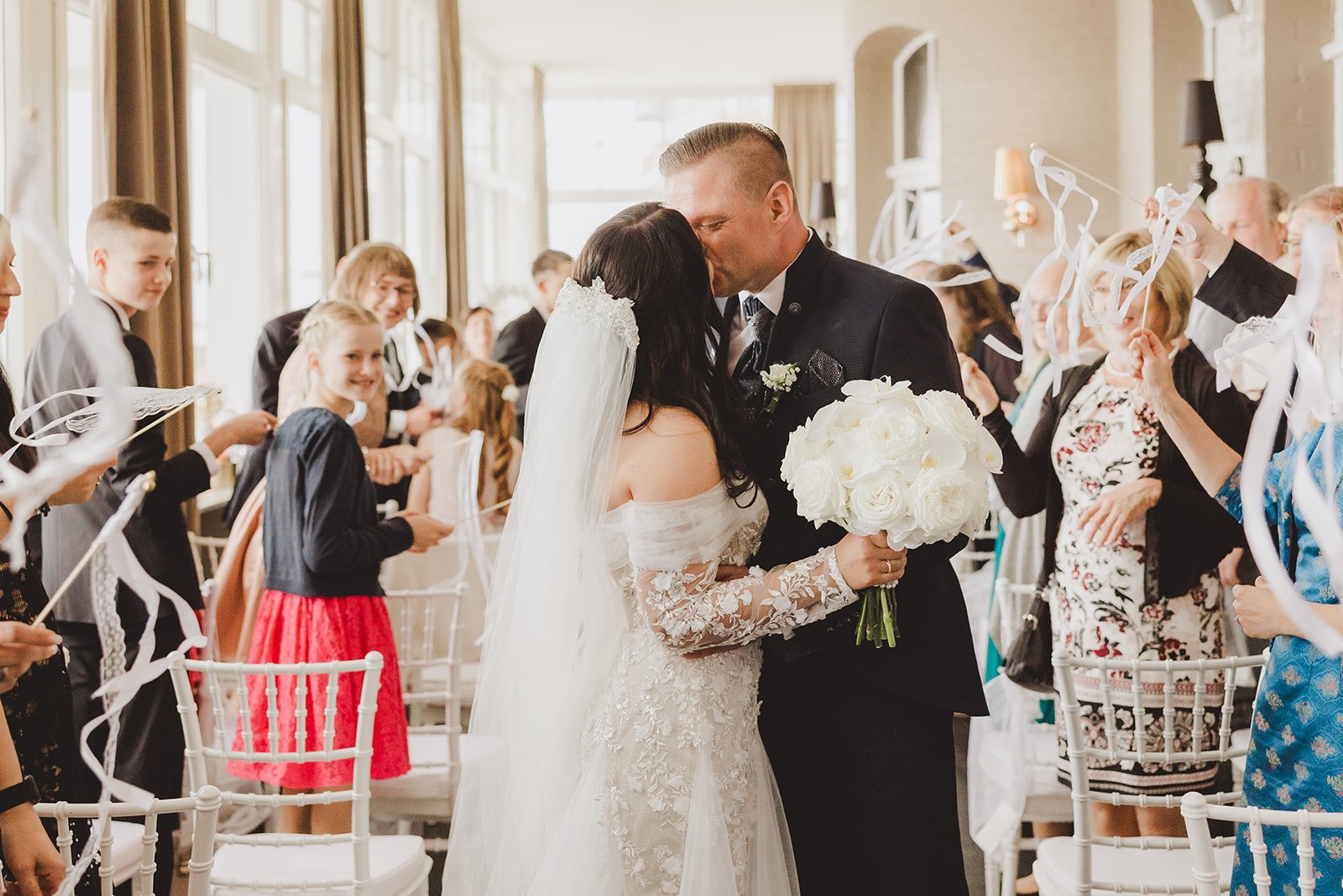 Elegante Hochzeit im Hotel Meergut