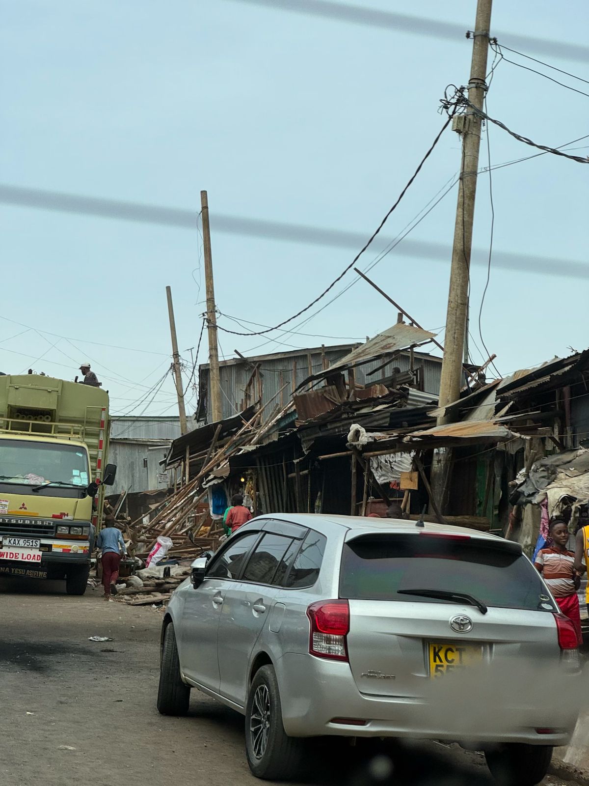 Abriss alter Wohngebäude