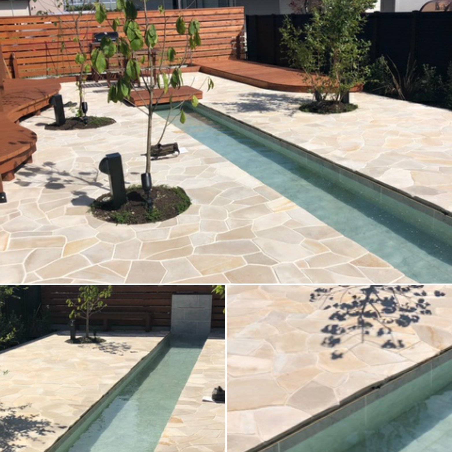 ジュラストーン乱貼り石工事