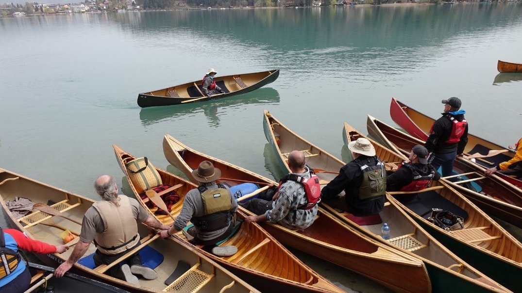 Becky Mason und Reid McLachlan am Faaker See