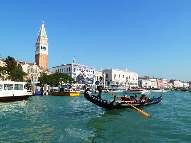イタリア　ベネツィア　大運河