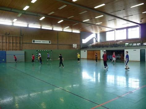 Energetische und bauliche Sanierung Gemeinschafts-Hauptschule mit Zweifach-Turnhalle vor der Sanierung