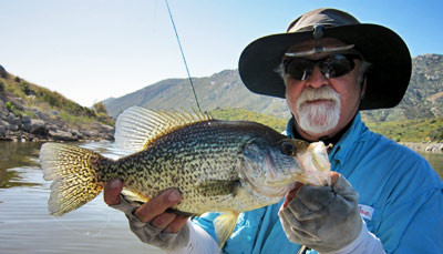 Fly Fishing Crappie San Diego Lake Barrett