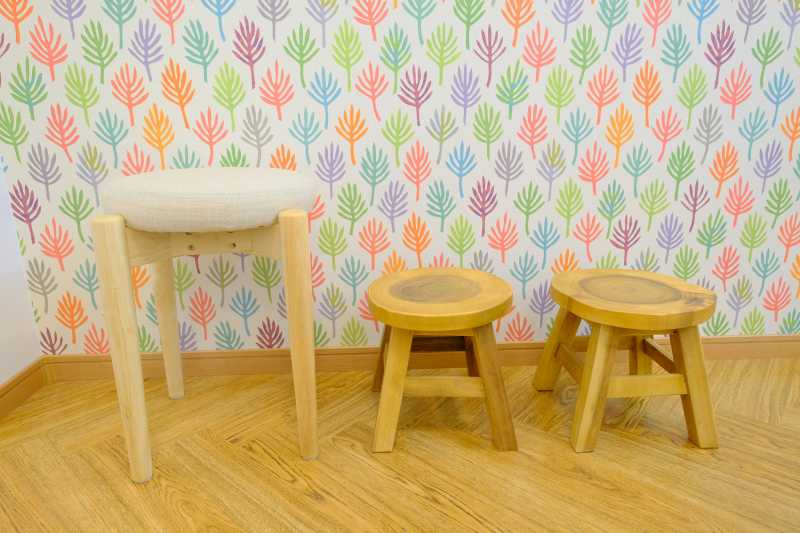 待合室１（施主様セレクトの椅子）