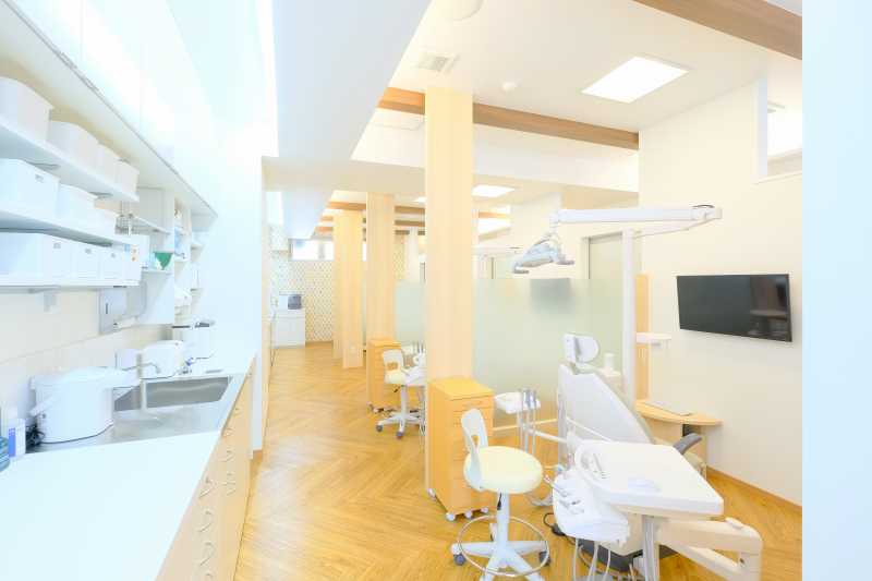 診療室・準備コーナー・消毒コーナー