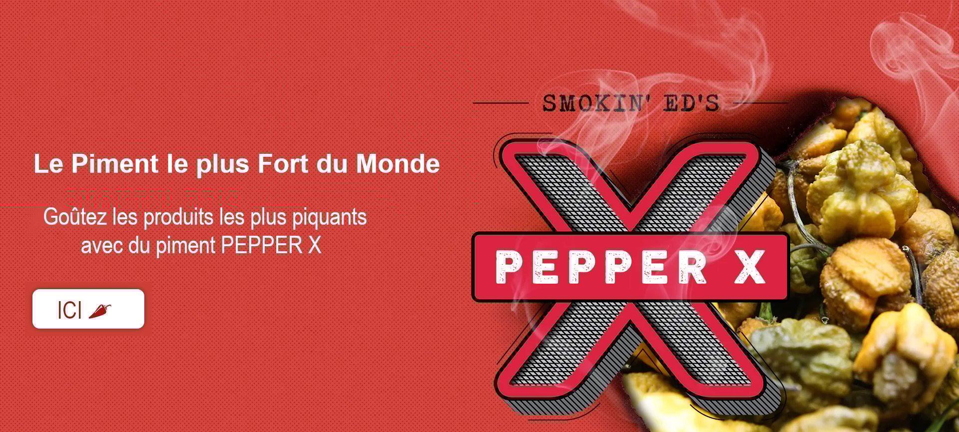 Le piment PEPPER X chez Capsicums