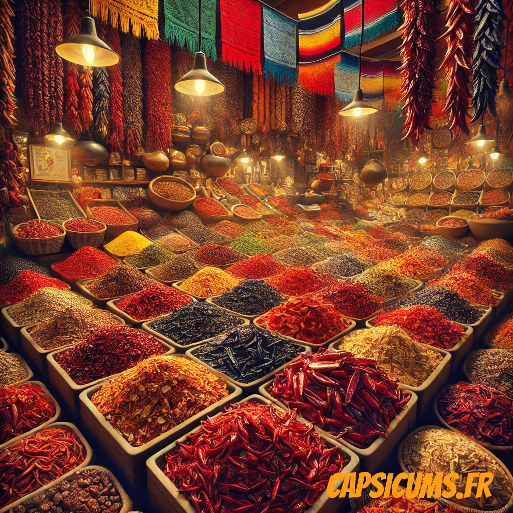 Voyage Épicé : À la Découverte des Piments Secs Emblématiques du Mexique