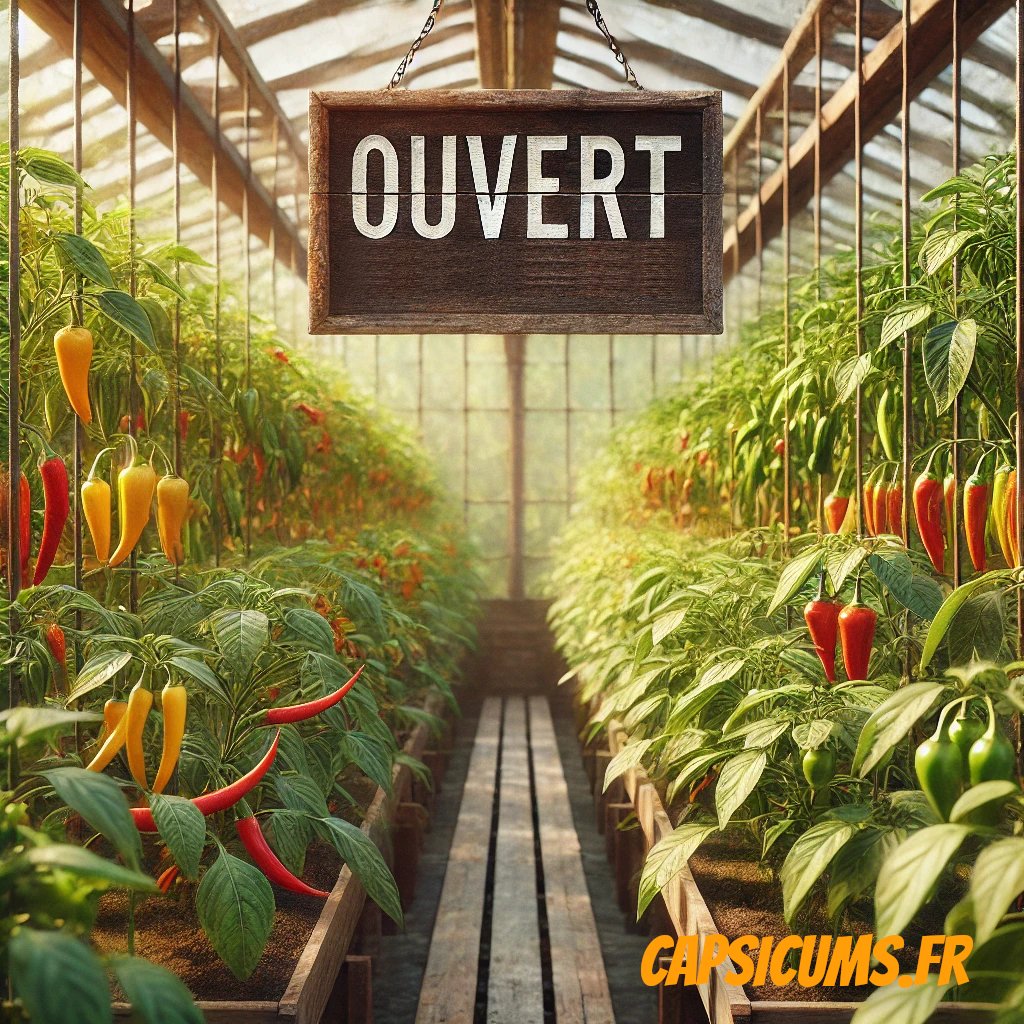 Les précommandes des plants de piment sont ouvertes pour 2025 !