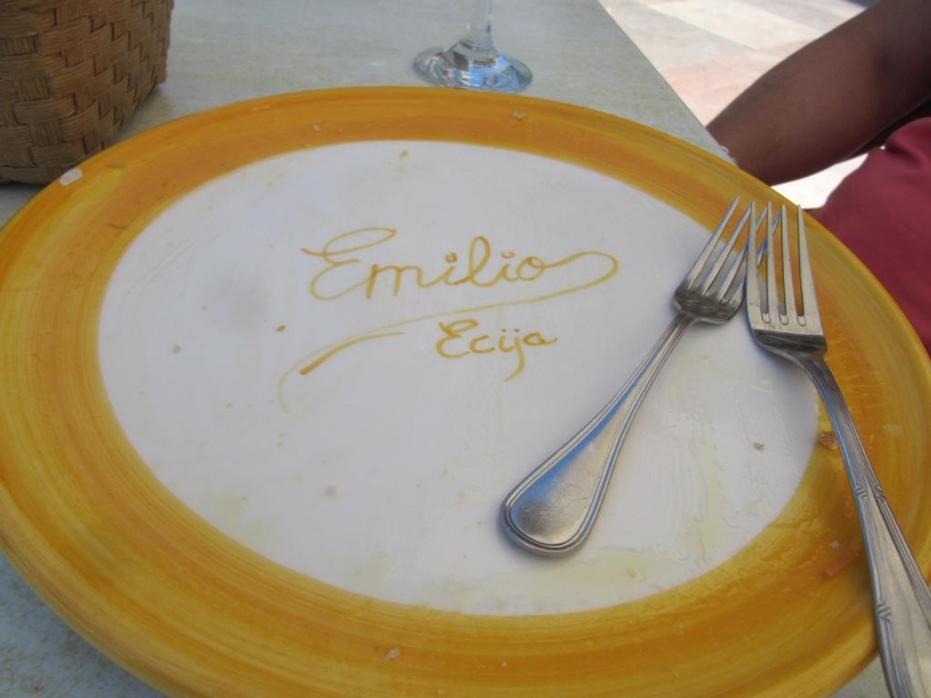 und der Salat war sehr gut!