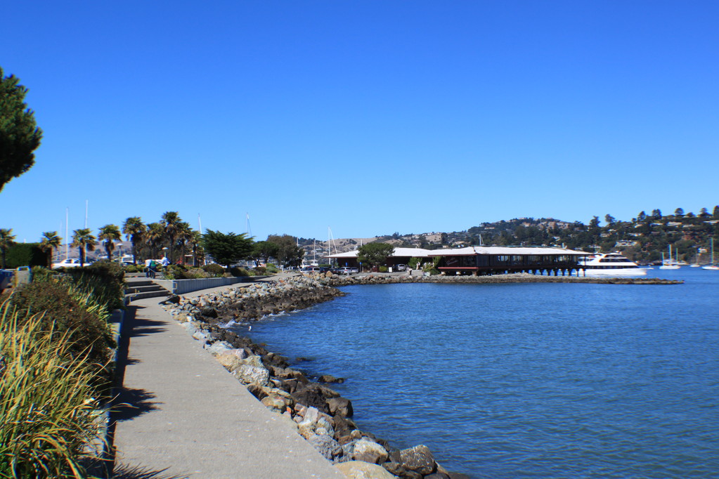 Schöne Buchten von Sausaulito