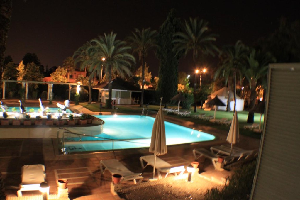 unser Ausblick vom Sitzplatz am Hotelzimmer, super!