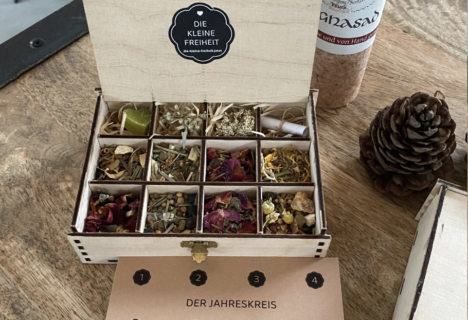 Bild vom Inhalt der Räucherbox Jahreskreis