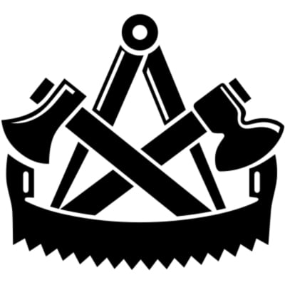 Zunftzeichen der Zimmerer