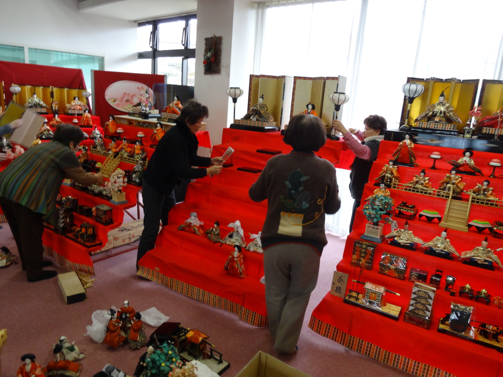 だんだんと完成に近づいています。