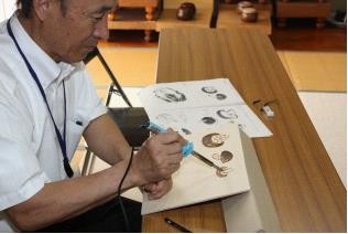 はんだこて焼き絵教室