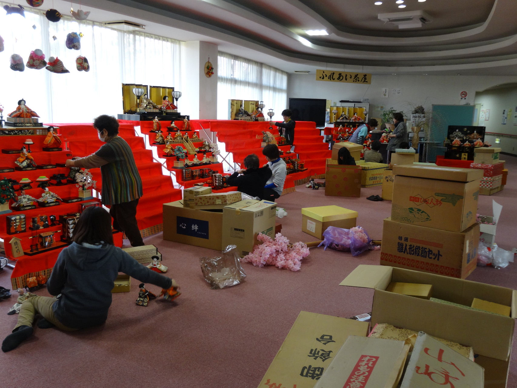 婦人会や有志の方などで準備を行いました。