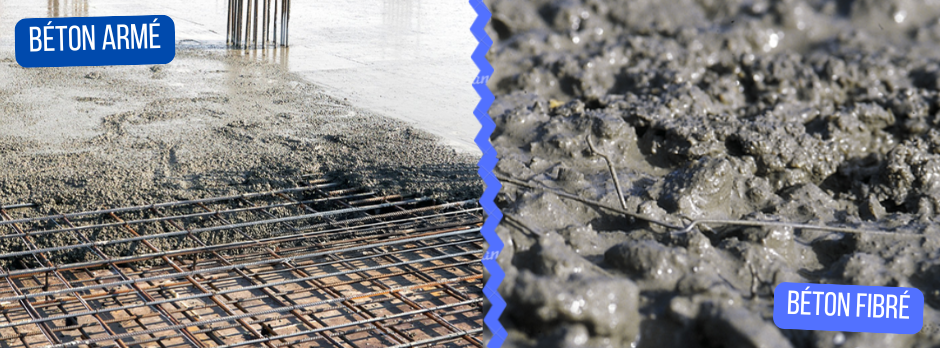 Le béton armé VS le béton fibré