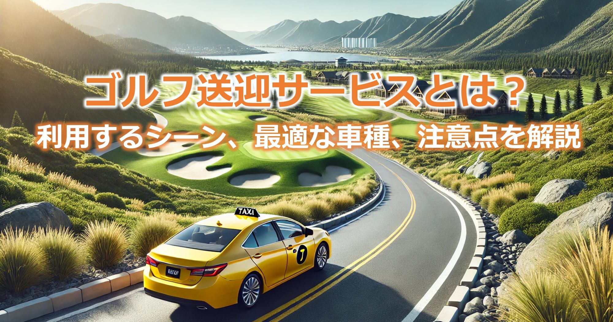 ゴルフ送迎とは？利用するシーン、最適な車種、注意点を解説
