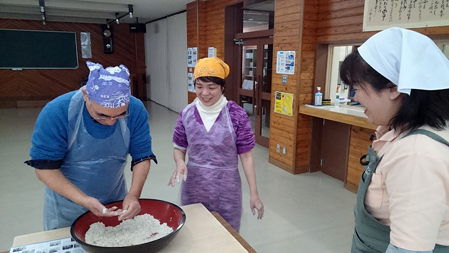 1鉢で3人前のおそばができます