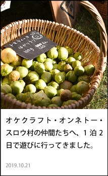 オケクラフト・オンネトー・スロウ村の仲間たちへ、1泊2日で遊びに行ってきました